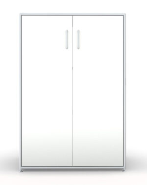 Modul space / Armoire moyenne L80 x H119 cm Blanc