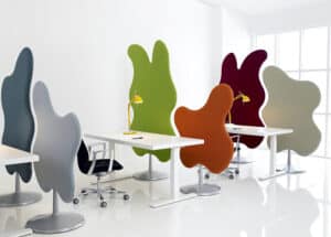Wannabetree / Cloison acoustique H141 x L107 cm Vert