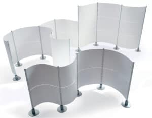 Slalom / Cloison modulable translucide H181 x L100 cm