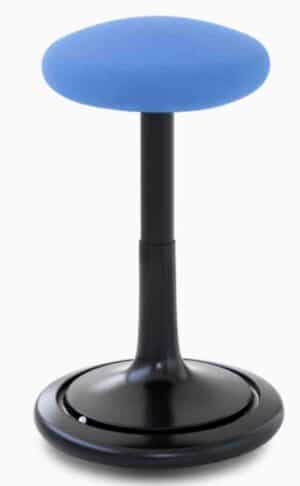 Ongo Classic tall / Tabouret ergonomique H55-77 cm Bleu ciel
