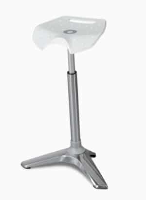 Ongo Stand / Tabouret réglable en hauteur Blanc