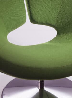 Apollo / Fauteuil lounge design Vert