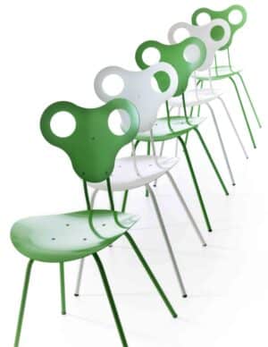 Halo / Chaise 4 pieds Vert
