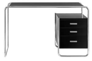 S 285/2 / Bureau Marcel Breuer L122 cm 1 caisson Noir