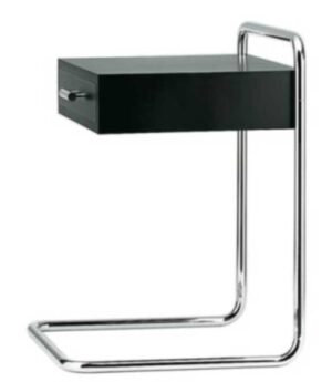 B 117 / Table d'appoint avec tiroir Thonet Noir