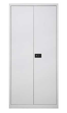 Bisley / Armoire haute portes battantes H195 x L92 cm Gris