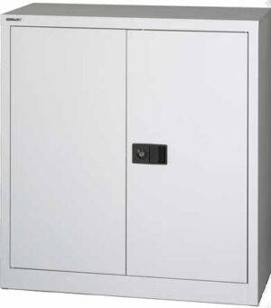 Bisley / Armoire Basse portes battantes H100 x L92 cm Gris