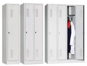 Gamma / Vestiaire monobloc 1 porte Gris clair