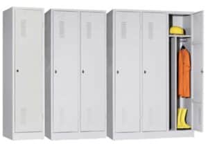 Gamma 2 / Vestiaire monobloc 1 porte Gris clair