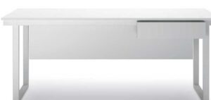 Be.1 / Voile de fond  160 cm Blanc