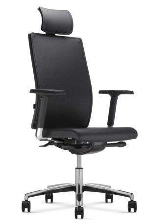 Executive / Fauteuil de direction avec appuie-tête en cuir