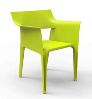 Pedrera / Chaise empilable Vert