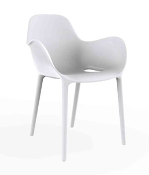 Sabinas / Chaise empilable Blanc
