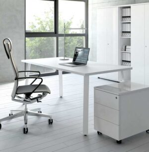 Ogi A / Bureau 120 x 60 cm Blanc