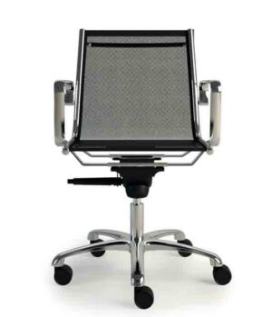 Light / Fauteuil de bureau résille Noir