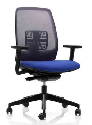 Flash C / Fauteuil de bureau accoudoirs 3D dossier résille