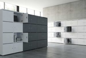 Locker / Armoire 4 casiers H161 cm coloris personnalisables