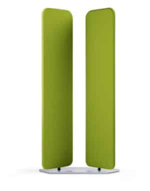 Viswall / Cloison de séparation acoustique pivotante Vert