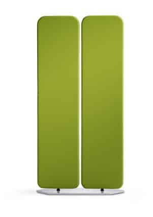 Viswall / Cloison de séparation acoustique pivotante Vert