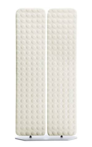 Viswall Bubbles / Cloison de séparation acoustique pivotante Blanc