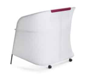 Secretair / Bureau individuel L138 cm Blanc