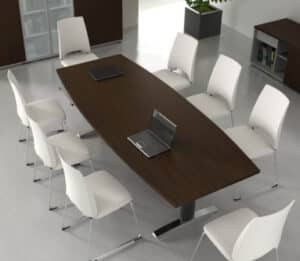 Ergonomic master / Table de réunion 200 cm Wengé