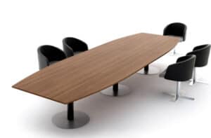 Meeting / Table de réunion 240 cm Noyer