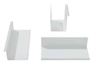 Flatmate / Set de 3 tablettes Blanc