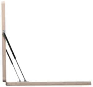 Flatframe / Bureau mural extraplat H53 x L70 cm Blanc