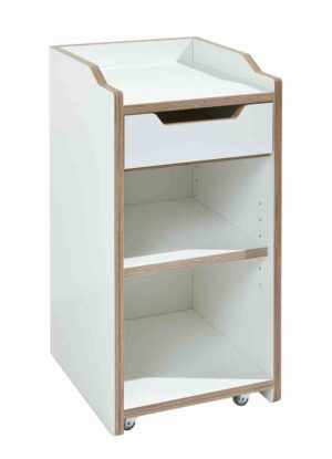 Plane / Caisson mobile ouvert Blanc