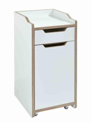 Plane / Caisson mobile Blanc
