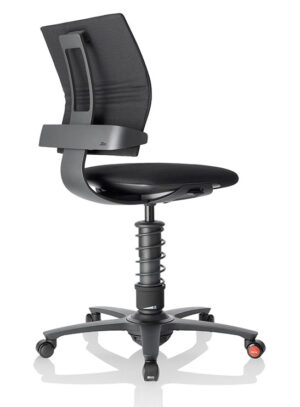 3Dee / Fauteuil de bureau ergonomique assise active Noir