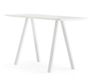 Arki Table  / Table haute L200 x 80 cm Blanc
