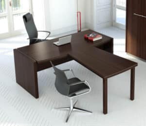 Status / Bureau de direction avec Extension centrale