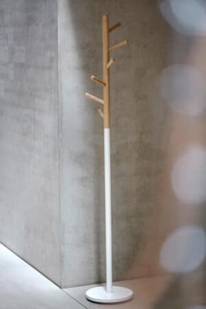 Kent / Porte-manteau H182cm Blanc