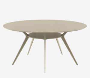 Biplane 40A / Table ronde Ø 154 cm Ecru