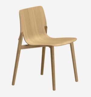 Kayak / Chaise en bois Chêne naturel