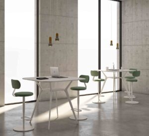 Biplane 454 / Table haute carrée