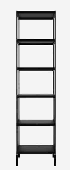 SEC tor010 / Etagère H209 x L54 cm Noir