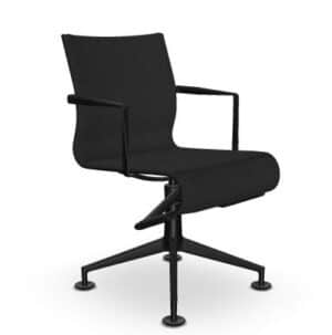 Meetingframe + TILT 47 / Chaise de réunion Noir