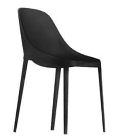 Elle / Chaise design Noir