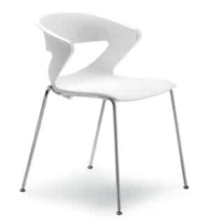 Kicca / Chaise plastique Blanc