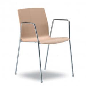 Kimbox / Chaise en bois avec accoudoirs Chêne