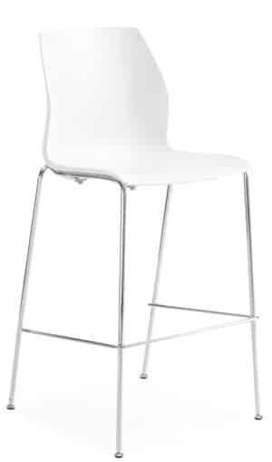 Kalea / Chaise haute plastique Blanc