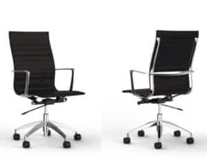 Helios / Fauteuil de direction similicuir Noir
