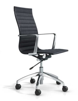 Helios / Fauteuil de direction similicuir Noir