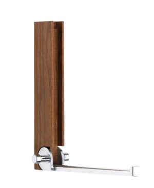 Oyster / Patère murale pliante (Lot de 2) Noyer