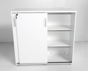 Standard / Armoire moyenne portes coulissantes H113 x L80 cm