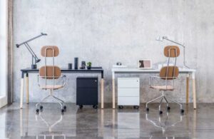 Ogi W / Bureau droit 160 cm Blanc
