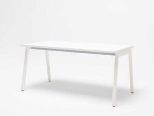 Ogi M / Bureau droit 160 cm Blanc